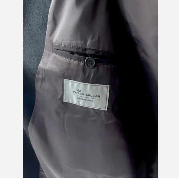 Peter Millar Wool Cashmere Crown Fleece Westport Jacket Men's size L - Picture 5 of 9